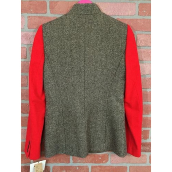 Cremieux Arabella Colorblock Tweed Blazer Jacket - Picture 3 of 7